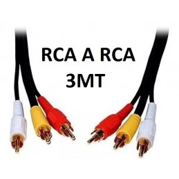 CABLE SAFETY RCA 3X3  DE 3...