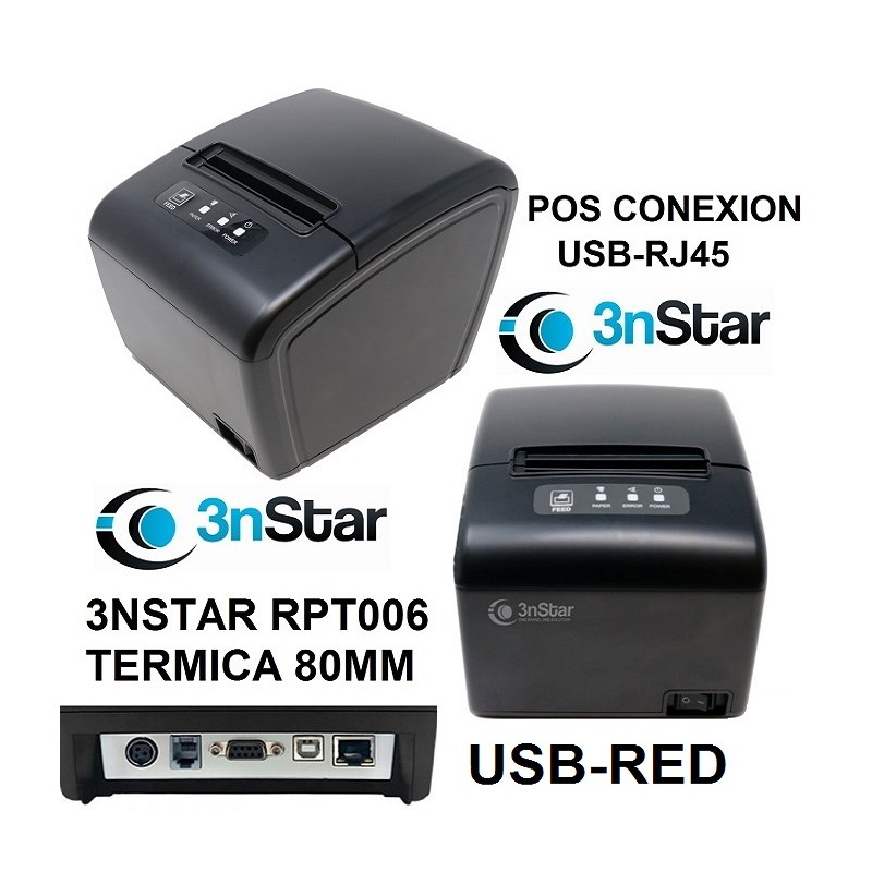 IMPRESORA POS TERMICA 3NSTAR RPT006