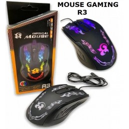 MOUSE SAFETY GAMING R3 POR USB