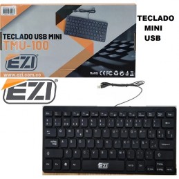 TECLADO EZI USB MINI TMU 100