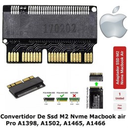 CONVERTIDOR DE SSD M2 NVME...