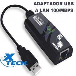 ADAPATDOR USB A LAN 10/100