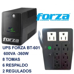 UPS FORZA BT-601 600VA