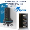 ESTACION DE CARGA XTECH 4 PUERTOS USB