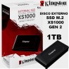 DISCO DURO EXT KINGSTON XS1000 1TB NEGRO