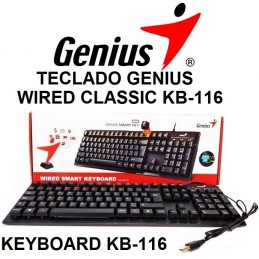 TECLADO GENIUS KB-116 USB
