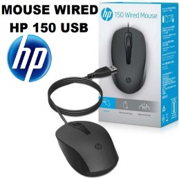 MOUSE HP 150 USB NEGRO