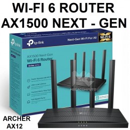 ROUTER TP-LINK ARCHER AX12...