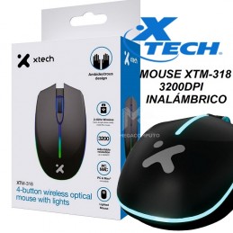 MOUSE XTECH INALAMBRICO...