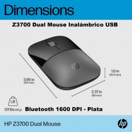 MOUSE HP DUAL Z3700...