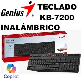 TECLADO INALAMBRICO GENIUS...