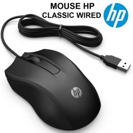 MOUSE HP 100 USB NEGRO